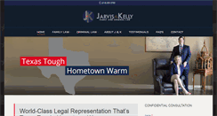 Desktop Screenshot of jarvisandkellylaw.com